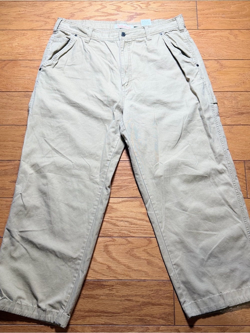Timberland Men's Light Khaki Workwear Chinos